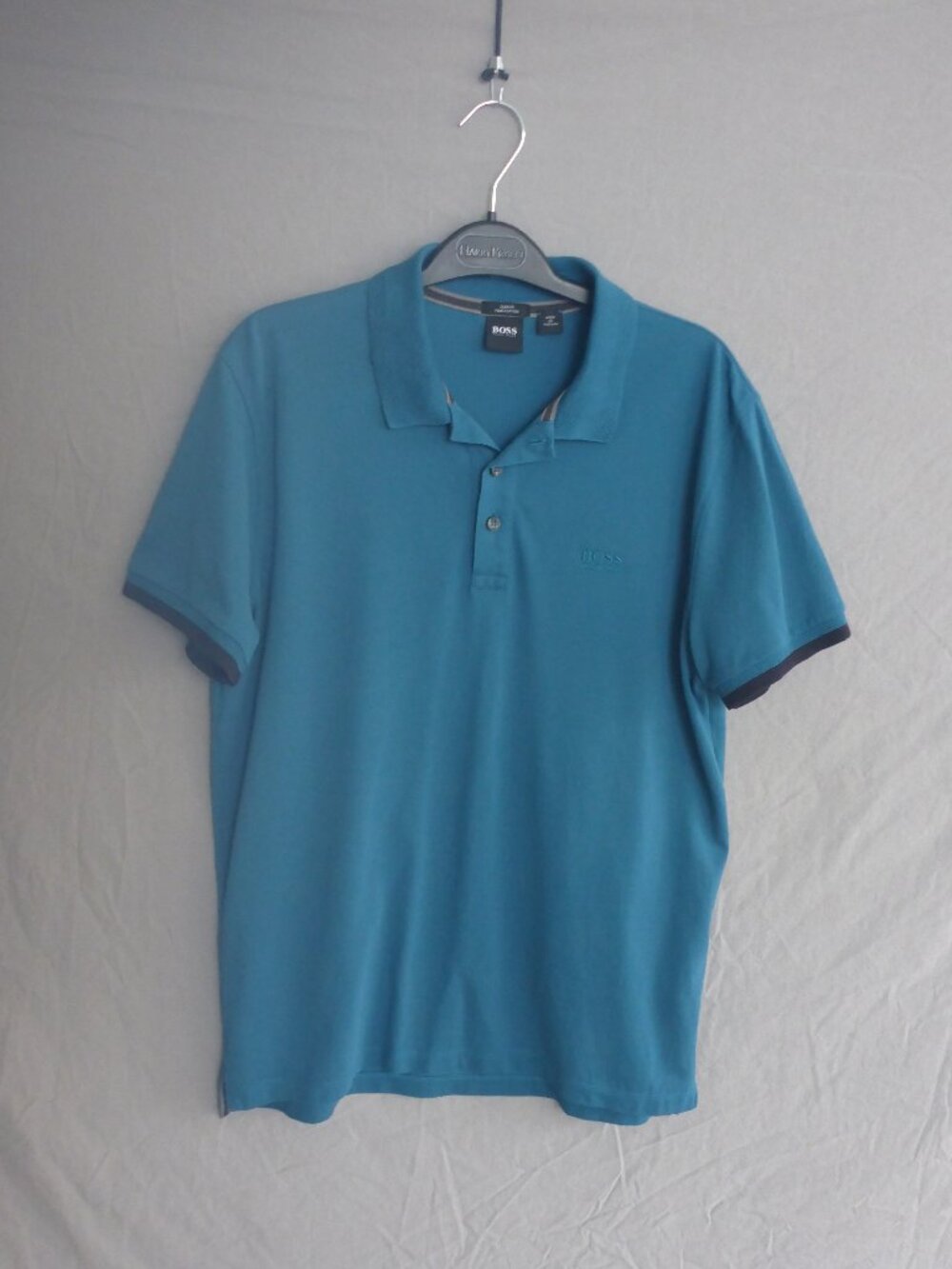 hugo boss polo in cotton piqué